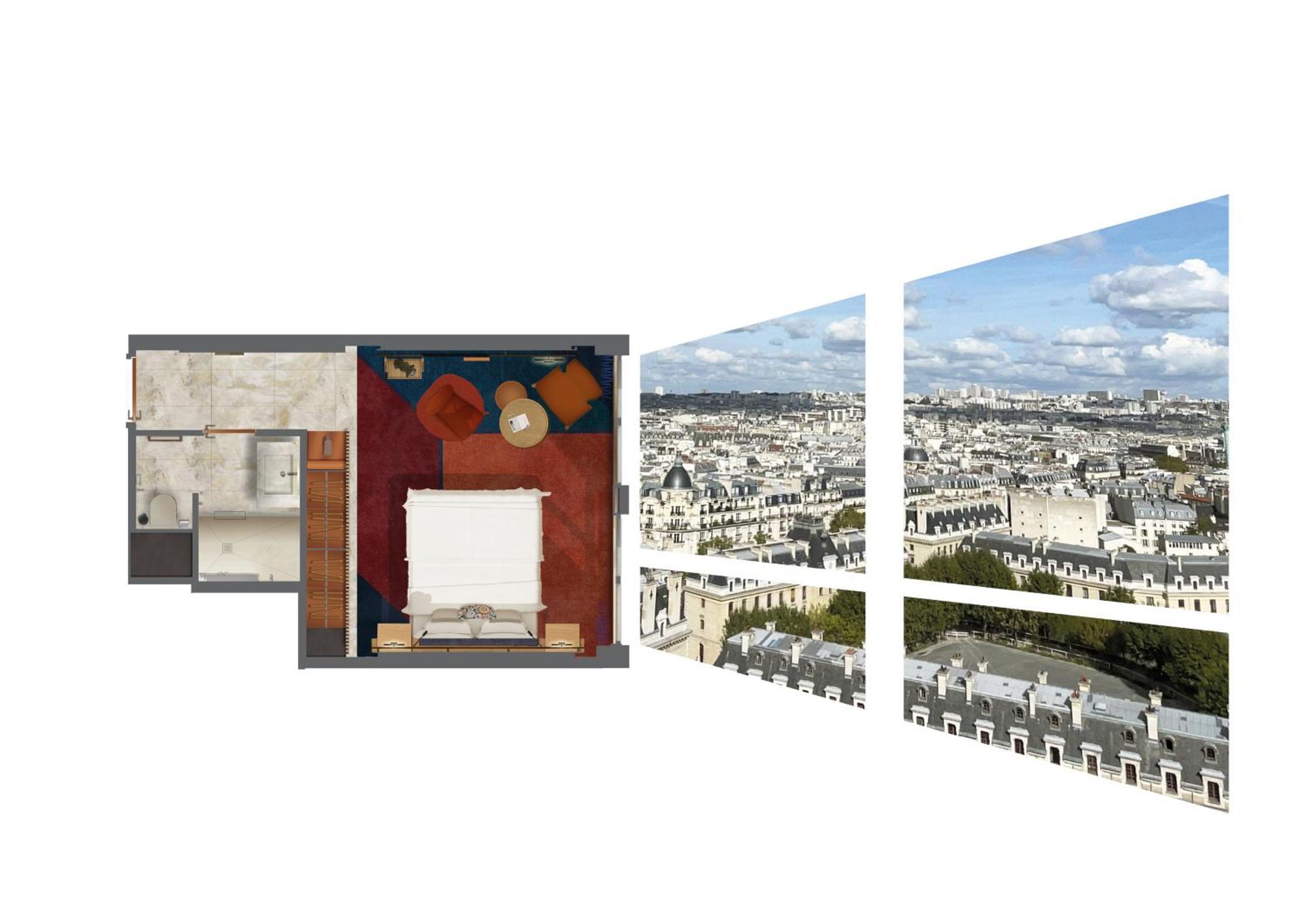So/ Paris Hotel Ruang foto The 1001 Nights Suite